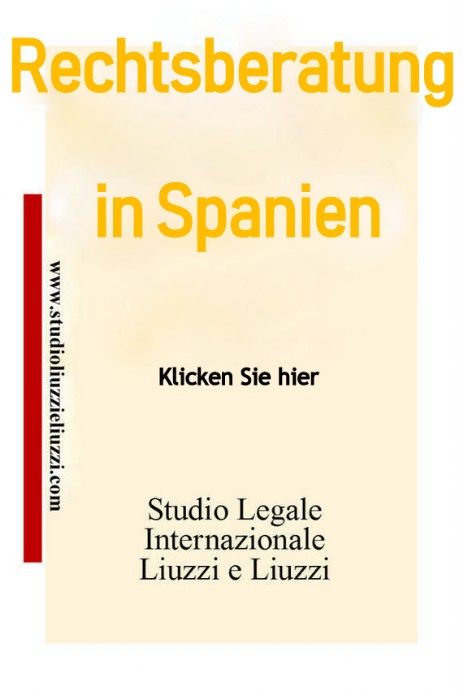 Aree di attività in Spagna dello Studio legale Internazionale Liuzzi e Liuzzi