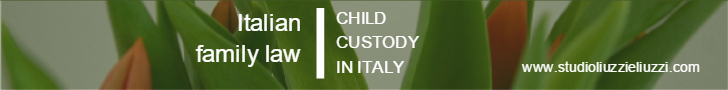 Italian family law: child custody