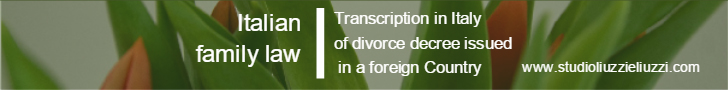 Transcription of divorce decree in Italy- English speaking lawyers