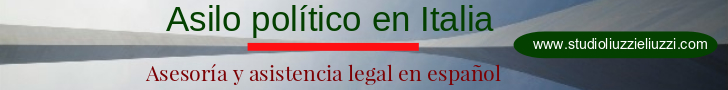 Solicitud asilo político en Italia. Abogados en Roma, Milán, Florencia, Nápoles resto de Italia