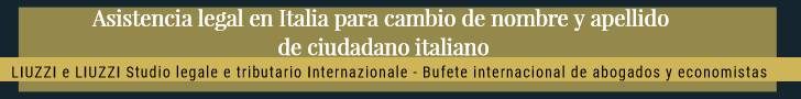 Asistencia legal en Italia para cambio de nombre y apellido de ciudadano italiano