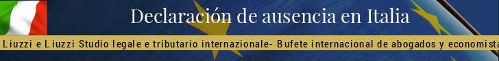 Declaración de ausencia en Italia. Abogados italianos asistencia en español