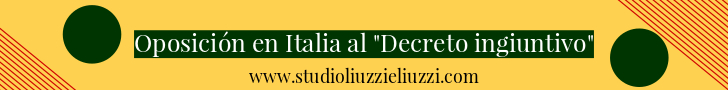 Asistencia legal en español en Italia- Abogados para oposición en Italia al Decreto Ingiuntivo Europeo