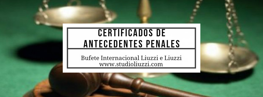 Obtençao urgente certidão antecedentes criminais na Itália